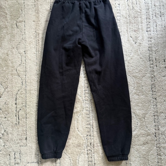 Aritzia | TNA Cozy Fleece Terry Sweatpants | 2XS | Black | High-Rise - Picture 7 of 7